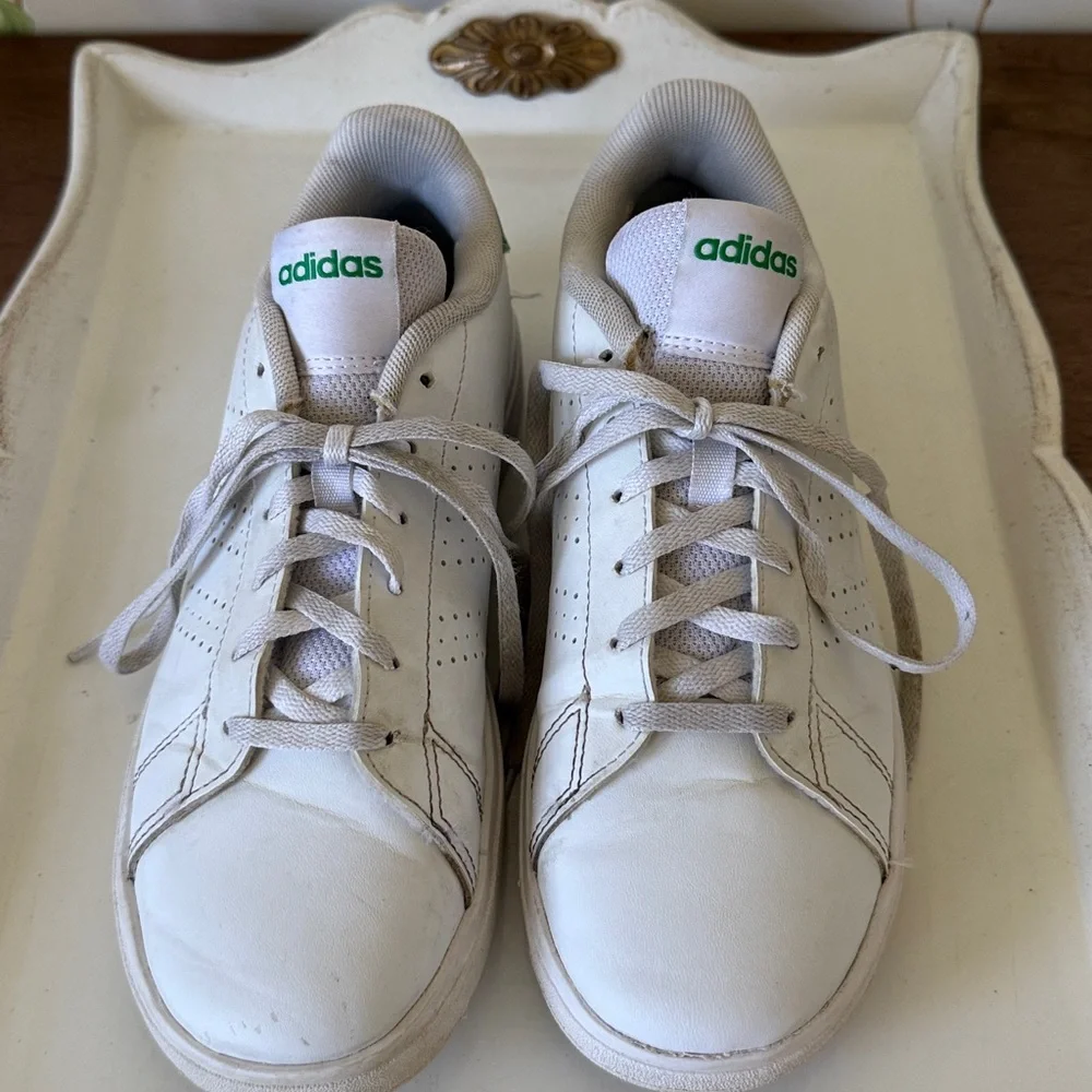 Adidas Sneakers in White and Green - Size 5 - Picture 3 of 11